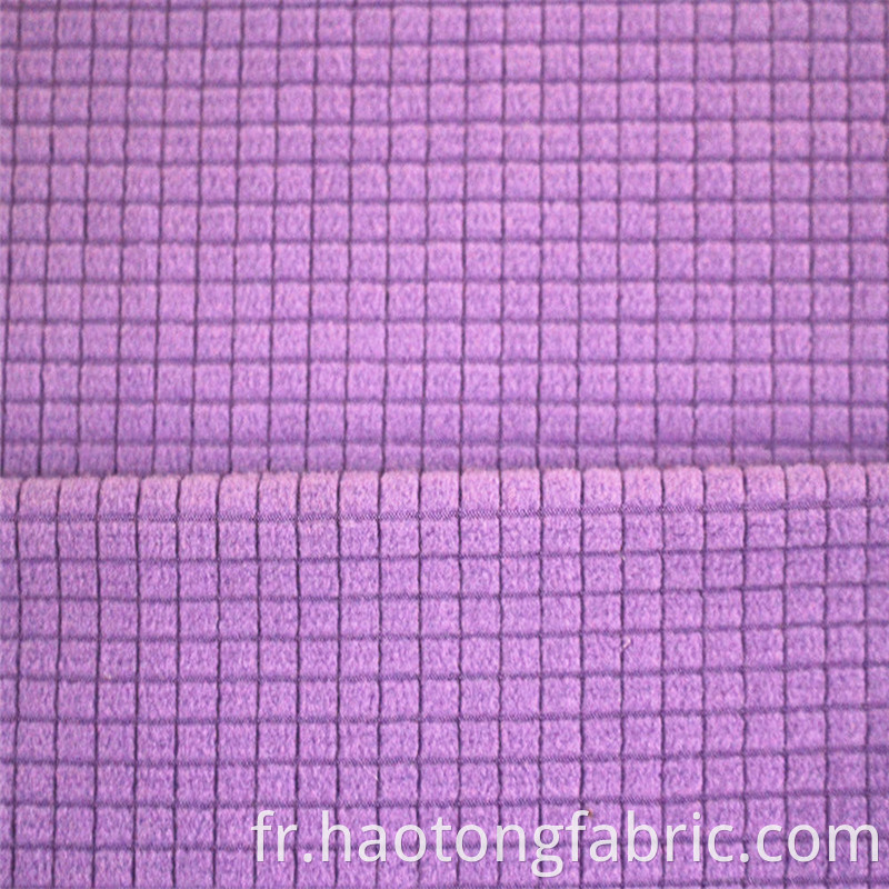 Jacquard Knit Brushed Fleece Fabrics